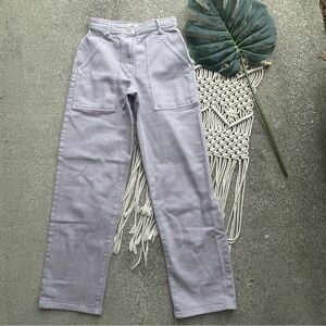 Wilfred Light Gray lilac High Rise Jeans